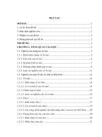 Luận văn Nghiên cứu năng lực trí tuệ và một số chỉ số sinh lý thần kinh của học sinh trường THCS Trưng Vương thành phố Uông Bí - tỉnh Quảng Ninh