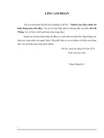 Nghiên cứu, hiệu chỉnh mô hình thang máy bốn tầng