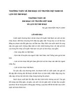 Thường Thức Về Âm Nhạc Cổ Truyền Việt Nam Và Lịch Sử Âm Nhạc