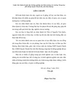 Luận văn Quản lý giáo dục hướng nghiệp của hiệu trưởng các trường Trung học phổ thông huyện Thanh Hà, tỉnh Hải Dương