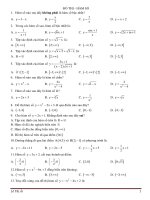 TRẮC NGHIỆM CHƯƠNG 2   đại số 10