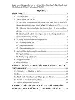 Luận văn Giáo dục nho học và các nhà khoa bảng huyện Lập Thạch, tỉnh Vĩnh Phúc từ thế kỷ XV đến đầu thế kỷ XX