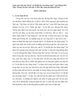 Luận văn Dạy học bút kí “Ai đã đặt tên cho dòng sông” của Hoàng Phủ Ngọc Tường cho học sinh lớp 12 theo đặc trưng thi pháp thể loại