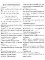 bai tap ve axit sunfuric 