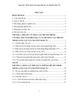 Luận văn Nhân vật trẻ em trong sáng tác của Nguyễn Ngọc Tư