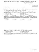 kiểm tra 1 tiết hóa 11 (có đáp án) (1)