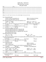 DE KIEM TRA HOA 10 CHUONG 6 HAY 