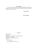 KIỂM SOÁT KHÍ THẢI ĐỘNG cơ XE máy ĐANG lưu HÀNH NHẰM GIẢM ô NHIỄM môi TRƯỜNG