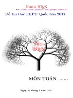 Tuyển tập đề thi thử THPT QG ( có đáp án )