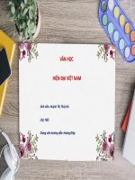 Cuộc đời và sự nghiệp của nhà văn Thạch Lam