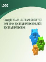 NGÀNH LUẬT HÀNH CHÍNH VIỆT NAM, KHOA học LUẬT HÀNH CHÍNH, môn học LUẬT HÀNH CHÍNH 