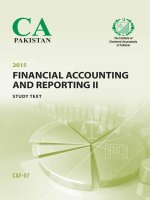 CAF 7 financial accounting and reporting II studytext ICAP