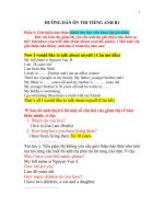 Hướng dẫn ôn thi tiếng anh b1 có đáp án 