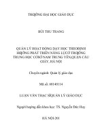 Phát triển năng lực đọc hiểu cho học sinh THPT trong dạy học thơ trung đại Việt Nam