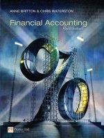 Financial accounting 4e by anne britton and chris waterston 