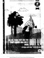 Bộ đề tinh túy ôn thi THPT Quốc Gia môn Vật Lý