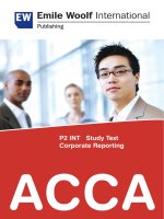 ACCA p2 EW INT study text 2010 corporate reporting 