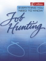 Everything you need to know JOB hunting by a  h  gort 