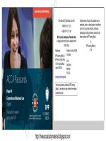 2015 ACCA f4 passcards BPP 