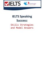 Speaking success tips and strategies