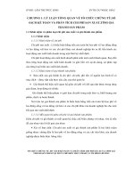 Tổ chức chứng từ, sổ sách kế toán và phân tích chi phí sản xuất, tính giá thành sản phẩm tại doanh nghiệp tư nhân chế biến thực phẩm và thương mại hồng hương 