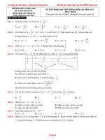 [Quà tặng tháng 3] - ĐỀ THI THỬ MÔN TOÁN FULL HƯỚNG DẪN GIẢI - KỲ THI THPT QUỐC GIA 2017