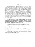 Ứng dụng ma trận SWOT tại công ty may Bắc Giang