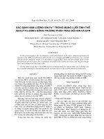 xac dinh ham luong ion Fe3 trong mang luoi tinh the