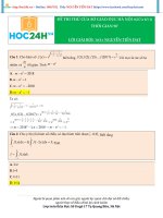 ĐỀ THI sở hà nội 1111111111111111