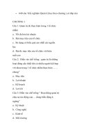 640 câu trắc nghiệm quản trị học theo từng chương (có tổng cộng 8 chương)