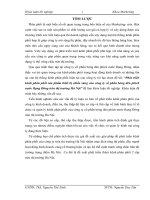 Phát triển kênh phân phối sản phẩm thiết bị chiếu sáng của công ty cổ phần bóng đèn phích nước Rạng Đông trên thị trường Hà Nội