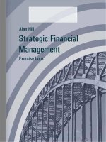 Strategic financial management  exercise book by r a hill