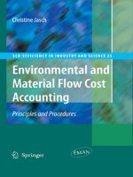 Environmental and material flow cost accounting by christine jasch 