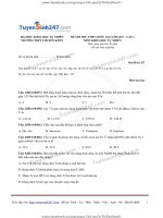 Đề thi thử THPT Quốc gia Môn Hóa có giải chi tiết 05