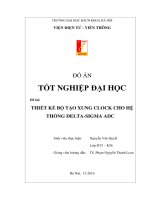 Thiết kế bộ tạo xung clock cho hệ thống delta sigma adc