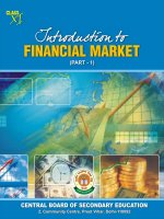 Introduction to financial market