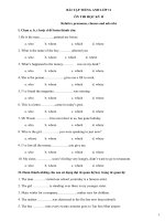 bai tap on thi hoc ky ii mon tieng anh lop 11