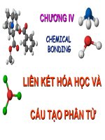 LIÊN KẾT HÓA HỌC VÀ CẤU TẠO PHÂN TỬ