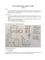 Đồ án thiết kế hệ thống thang máy Trường ĐHBKHN