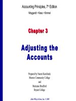 Accounting principles 7th kieso kimel chapter 03 