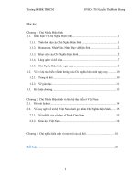 Tiểu luận môn Triết học về Chủ Nghĩa Hiện Sinh