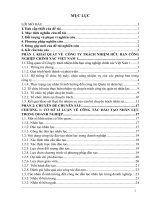 THỰC  TRẠNG CÔNG tác đào tạo NHÂN lực TAI CÔNG TY TRÁCH NHIỆM hữu hạn CÔNG NGHIỆP CHÍNH  xác VIỆT NAM 1 