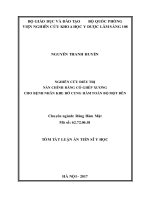 Nghiên cứu điều trị nắn chỉnh răng có ghép xương cho bệnh nhân khe hở cung hàm toàn bộ một bên (TT)
