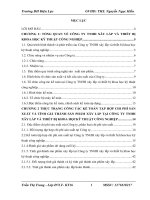 Kế toán tập hợp chi sản xuất và tính giá thành sản phẩm xây lắp tại công ty TNHH xây lắp và thiết bị khoa học kỹ thuật công nghiệp