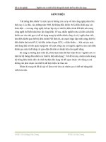 Nghiên cứu và thiết kế hệ thống điều khiển thiết bị điện dân dụng