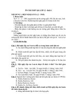 tài liệu ôn thi môn Sử THPT quốc gia 12