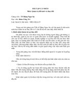 Bai tap ca nhan QT thay doi