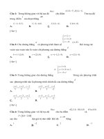 DE KIEM TRA 1 TIET TOA DO KHONG GIAN CO DAP AN 