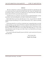 Thiết kế phần điện trong nhà máy nhiệt điện gồm 4 tổ máy, công suất mỗi tổ là 100 MW cấp điện cho phụ tải địa phương 10,5 kv, phụ tải điện áp trung 110 kv và phát vào hệ thống 220 kv