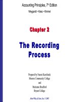 Accounting principles 7th kieso kimel chapter 02 